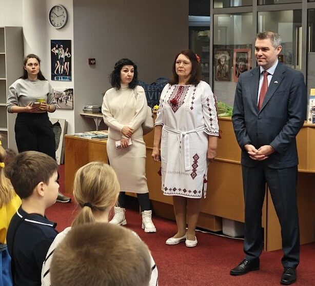 Keila Koolis külas Ukraina suursaadik