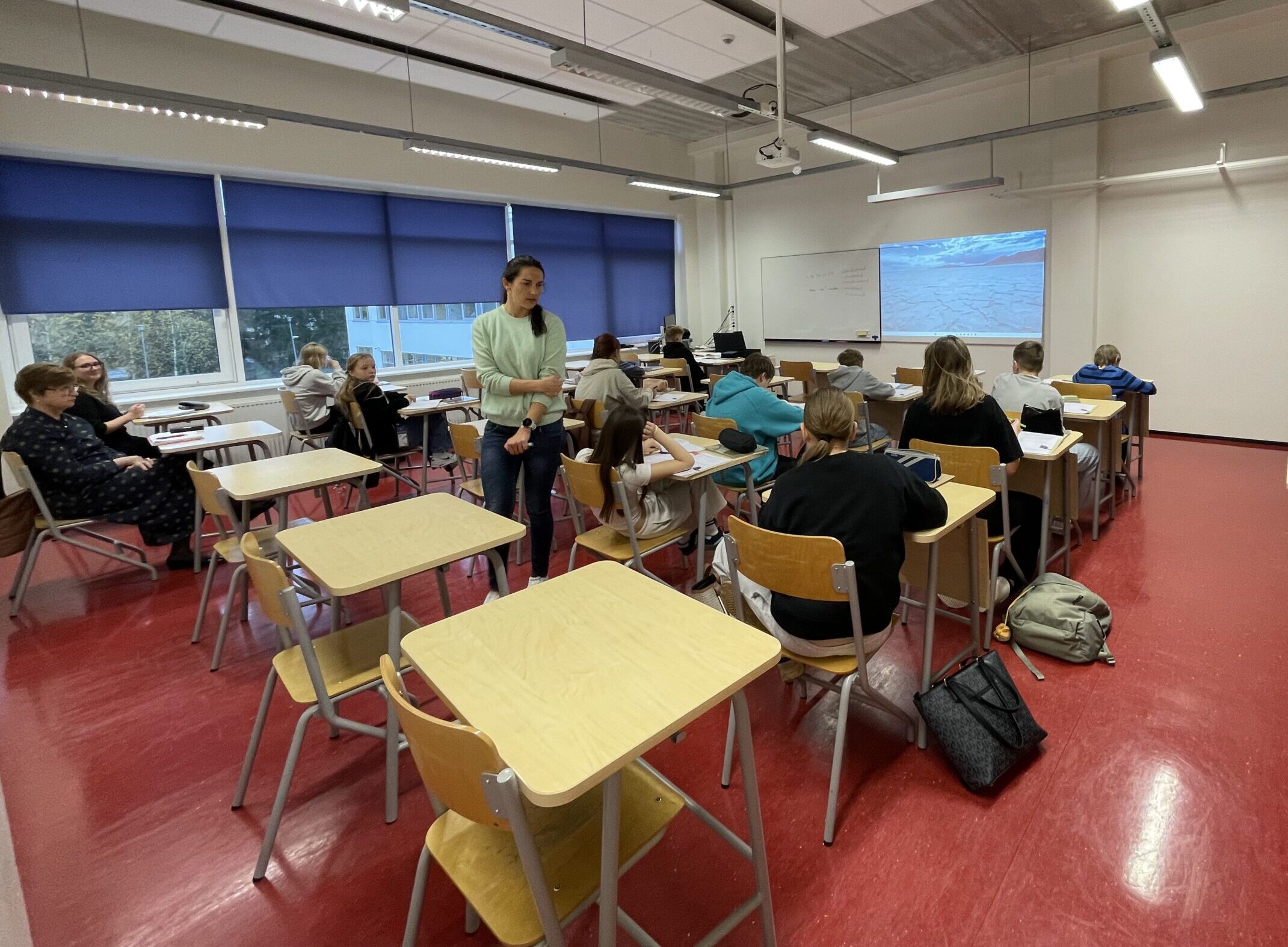 Peetri kooli õpetajad külas Keila Koolis