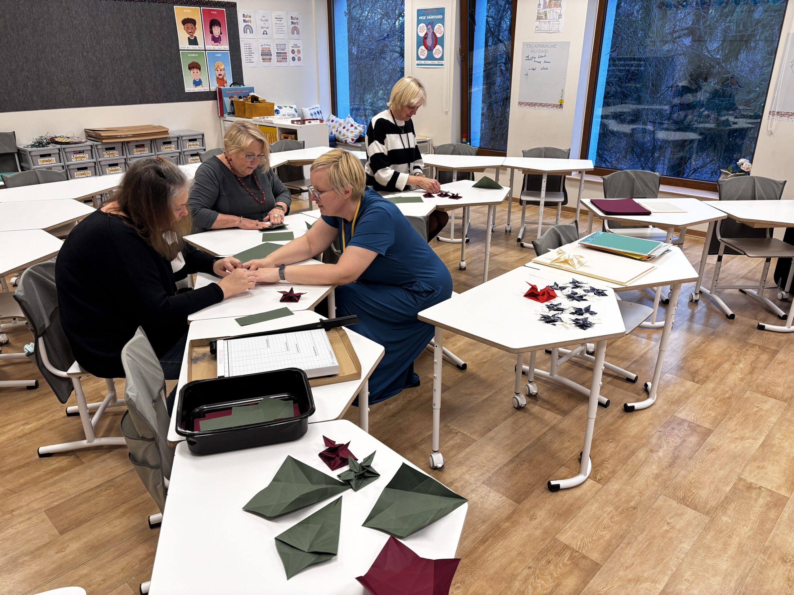 Tähistasime rahvusvahelist origamipäeva