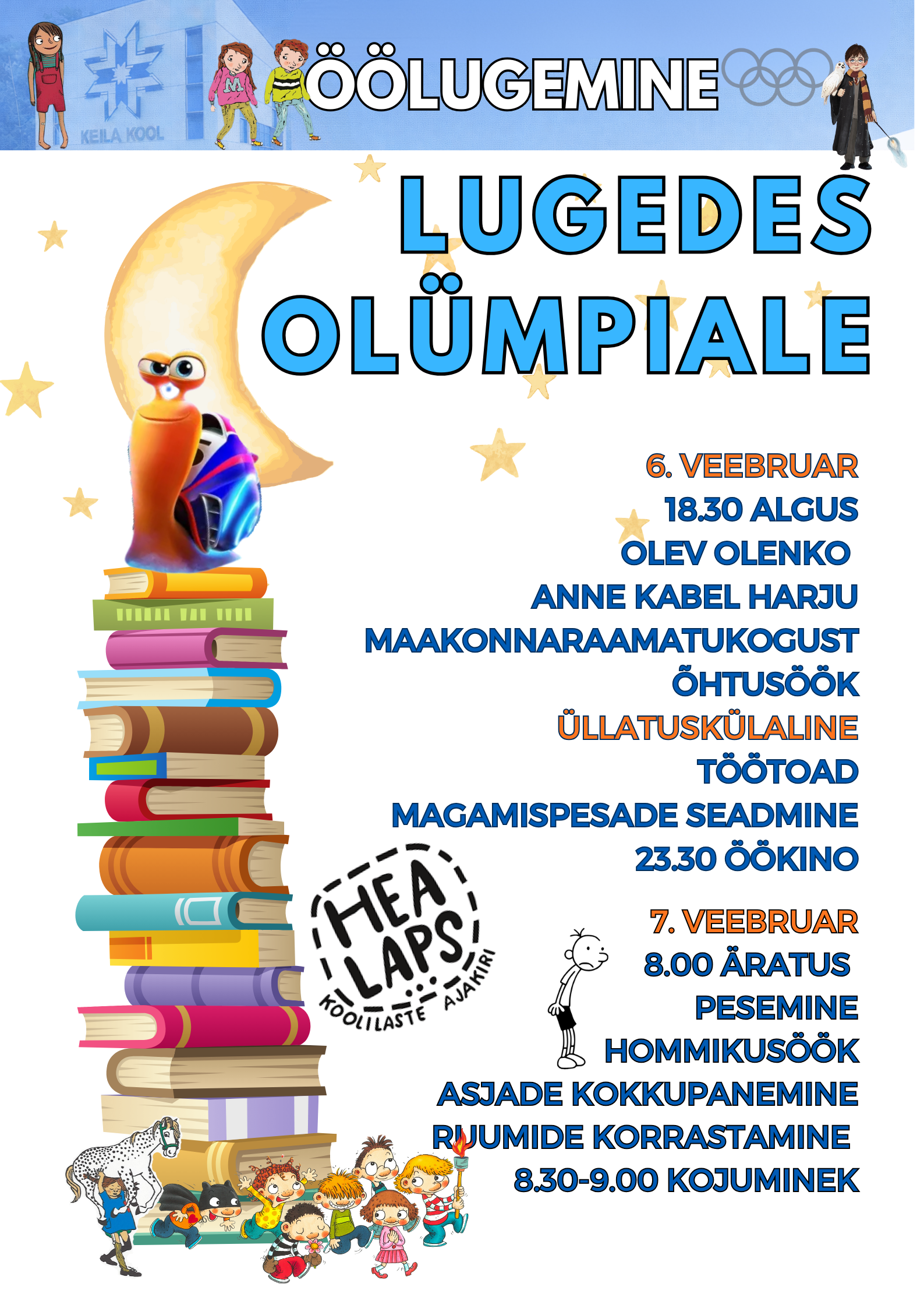 Lugedes olümpiale!