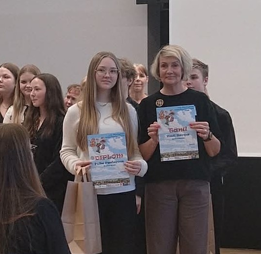 Hõbediplom riiklikul muusikaolümpiaadil